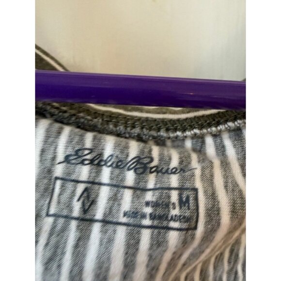 Eddie Bauer women’s size medium striped sleeveless top - Picture 5 of 7